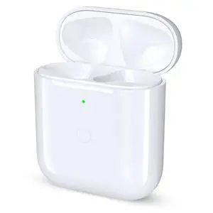 Replacement Charging Case for AirPods 1 2 | Wireless Charging Case, Bluetooth Pairing Sync Button, Lightning Charging Port (Earbuds Not Included) Replacement Charging Case for AirPods 1 2 | Wireless Charging Case, Bluetooth Pairing Sync Button, Lightning Charging Port (Earbuds Not Included)