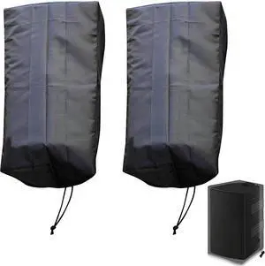 Wall Mountable Outdoor Indoor 2 Pcs Speakers Covers Heavy Duty Weatherproof Waterproof Patio Bluetooth Mini Box Speakers Stand Cover Wall Mountable Outdoor Indoor 2 Pcs Speakers Covers Heavy Duty Weatherproof Waterproof Patio Bluetooth Mini Box Speakers Stand Cover