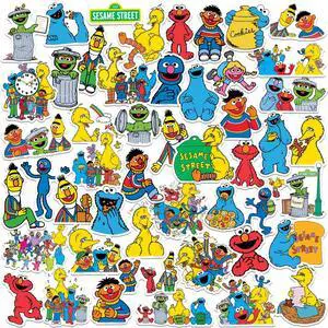 Sesame Street Vintage 1969 50ct Vinyl Sticker Pack, Scrapbooking, Tablet Sesame Street Vintage 1969 50ct Vinyl Sticker Pack, Scrapbooking, Tablet