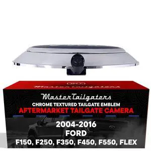 Emblem Backup Camera Replacement for Ford F150, F250, F350, F450, F550 (2004-2016), Flex (2009-2012) | IP68 Waterproof | Easy to Install | Genuine Ford Emblem Emblem Backup Camera Replacement for Ford F150, F250, F350, F450, F550 (2004-2016), Flex (2009-2012) | IP68 Waterproof | Easy to Install | Genuine Ford Emblem