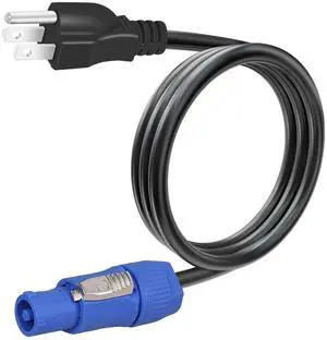 3-Prong NEMA 5-15P to PowerCON Cable 20A 3 Pin PowerCon Input Connector to NEMA 5-15P Connector Cord for Outdoor Stage Light LED Screen-1.2M/3.9FT 3-Prong NEMA 5-15P to PowerCON Cable 20A 3 Pin PowerCon Input Connector to NEMA 5-15P Connector Cord for Outdoor Stage Light LED Screen-1.2M/3.9FT