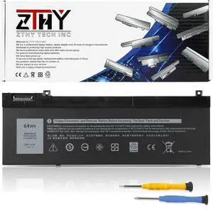 5TF10 Laptop Battery for Dell Precision 7730 7740 7530 7540 Series Notebook | NYFJH RY3F9 0RY3F9 7M0T6 GHXKY 05TF10 P34E P34E001 P34E002 P74F P74F001 P74F002 7.6V 64Wh 4-Cell 5TF10 Laptop Battery for Dell Precision 7730 7740 7530 7540 Series Notebook | NYFJH RY3F9 0RY3F9 7M0T6 GHXKY 05TF10 P34E P34E001 P34E002 P74F P74F001 P74F002 7.6V 64Wh 4-Cell