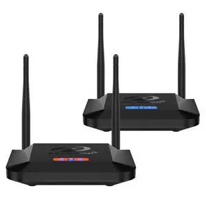 Wireless HDMI Transmitter and Receiver 4K Decoding 1080P 60HZ, 656 FT | HDMI Loop-Out, IR Extend, Dual Cooling Design, 8 Channels, 1 TX to 3 RXS, Streaming from STB,PC,CCTV to TV,Projector,Monitor Wireless HDMI Transmitter and Receiver 4K Decoding 1080P 60HZ, 656 FT | HDMI Loop-Out, IR Extend, Dual Cooling Design, 8 Channels, 1 TX to 3 RXS, Streaming from STB,PC,CCTV to TV,Projector,Monitor