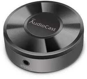 M5 AudioCast Wi-Fi Wireless Audio Transmitter Adapter AirPlay/DLNA/UPnP Streaming to Speakers, 2.4G Wi-Fi Multi-Room Music Cast, Spotify & Internet Radio Support M5 AudioCast Wi-Fi Wireless Audio Transmitter Adapter AirPlay/DLNA/UPnP Streaming to Speakers, 2.4G Wi-Fi Multi-Room Music Cast, Spotify & Internet Radio Support