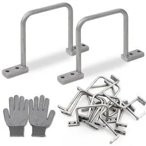 3" Aluminum Cable Management D Ring 30 Pack Cable Organizer Silver | Aluminum Alloy | Gloves included | Easy Screw-Mount | Tangle Free Solutions for Home & Office 3" Aluminum Cable Management D Ring 30 Pack Cable Organizer Silver | Aluminum Alloy | Gloves included | Easy Screw-Mount | Tangle Free Solutions for Home & Office