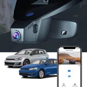 4K Dash Cam Suitable for Volkswagen Golf GTI Golf R 2015-2025 (Model B) & Golf, OEM Factory Look, 2160P UHD Video, Built-in WiFi & APP, Loop Recording, Parking Sensor, Plug & Play, 64GB Card 4K Dash Cam Suitable for Volkswagen Golf GTI Golf R 2015-2025 (Model B) & Golf, OEM Factory Look, 2160P UHD Video, Built-in WiFi & APP, Loop Recording, Parking Sensor, Plug & Play, 64GB Card