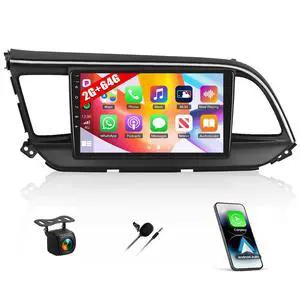 2+64G Android Car Stereo for Hyundai Elantra 2019 2020 Upgrade Radio with Wireless Carplay Android Auto, 9 inch Touchscreen GPS Bluetooth FM/RDS WiFi Mirror Link EQ SWC AHD Backup Camera 2+64G Android Car Stereo for Hyundai Elantra 2019 2020 Upgrade Radio with Wireless Carplay Android Auto, 9 inch Touchscreen GPS Bluetooth FM/RDS WiFi Mirror Link EQ SWC AHD Backup Camera