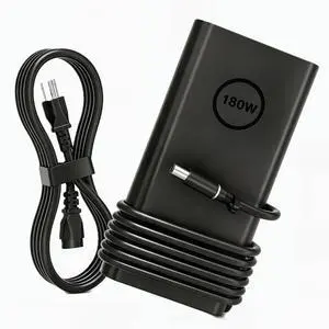180W GaN Laptop Charger Fit for Dell Alienware 16 16x Aurora AC 15 DA | for 16 16x Aurora AC16250 AC16251 15 DA15260 DA15265 Precision 7550 7560 7670 7680 7770 7780 180W GaN Laptop Charger Fit for Dell Alienware 16 16x Aurora AC 15 DA | for 16 16x Aurora AC16250 AC16251 15 DA15260 DA15265 Precision 7550 7560 7670 7680 7770 7780
