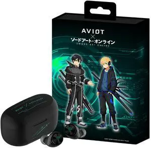 Sword Art Online Anime Wireless Earbuds TE-D01v-SOB (Hero Model), Officially Licensed (Exclusive Edition), Special Package, Design, Japanese Special Voice, Noise Canceling Earbuds Sword Art Online Anime Wireless Earbuds TE-D01v-SOB (Hero Model), Officially Licensed (Exclusive Edition), Special Package, Design, Japanese Special Voice, Noise Canceling Earbuds