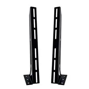 Steel Floor & Wall Mount Amplifier Rack Laser-Cut Audio Equipment Rack for Car Audio Sound System Coated with Black Powder Steel Floor & Wall Mount Amplifier Rack Laser-Cut Audio Equipment Rack for Car Audio Sound System Coated with Black Powder