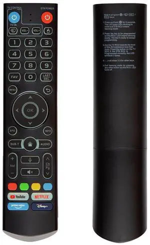 V3 Pro V3 Plus V5 Pro TV Box Voice Remote Control Replacement | Compatible with vSeeBox TV Box, Smart Bluetooth Voice Remote Control V3 Pro V3 Plus V5 Pro TV Box Voice Remote Control Replacement | Compatible with vSeeBox TV Box, Smart Bluetooth Voice Remote Control