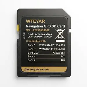 Latest Navigation SD Card for Mercedes-Benz | Compatible with Version 14.0 | Audio 20 Code 522 NTG 5| Fits C-Class E-Class GLC CLA GLA CLS V X-Class | USA/Canada/Mexico Maps A2139065607 Latest Navigation SD Card for Mercedes-Benz | Compatible with Version 14.0 | Audio 20 Code 522 NTG 5| Fits C-Class E-Class GLC CLA GLA CLS V X-Class | USA/Canada/Mexico Maps A2139065607