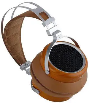 Luan Brown Open-Back Wood Dynamic Driver Over-Ear HiFi Headphones | Professional grade audio with detachable cable, ideal for home and studio audiophiles Luan Brown Open-Back Wood Dynamic Driver Over-Ear HiFi Headphones | Professional grade audio with detachable cable, ideal for home and studio audiophiles