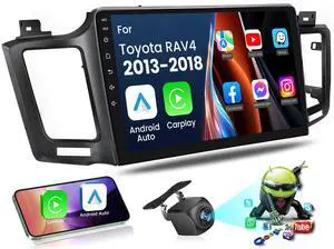for Toyota RAV4 2013-2018 10.2 (Online Upgrade OTA System) IPS Android Car Radio, 8core+64G, Wireless CarPlay/Android Auto, 5G WiFi, GPS Navigation, Bluetooth, Backup Camera, Mirror Link for Toyota RAV4 2013-2018 10.2 (Online Upgrade OTA System) IPS Android Car Radio, 8core+64G, Wireless CarPlay/Android Auto, 5G WiFi, GPS Navigation, Bluetooth, Backup Camera, Mirror Link