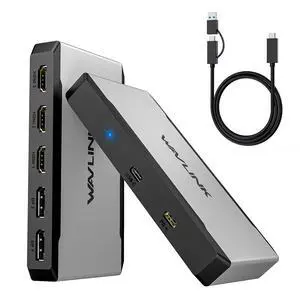 3 Monitor Docking Station, triple monitors adapter for M1/M2/M3/M4/Macbook Neo MacOS.Type-C&A hosts, 100W PD IN,3* HDMI + 2* DP Available,Triple 4K@60Hz, SMI Driver & Host USB3.2 Gen 2 Required 3 Monitor Docking Station, triple monitors adapter for M1/M2/M3/M4/Macbook Neo MacOS.Type-C&A hosts, 100W PD IN,3* HDMI + 2* DP Available,Triple 4K@60Hz, SMI Driver & Host USB3.2 Gen 2 Required