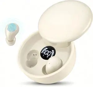 Invisible Sleep Earbuds, Mini Wireless Bluetooth Earbuds for Side Sleepers, Ultra-Light Ergonomic Design, Smart Touch Control, Auto Pairing, IPX5 Waterproof, Deep Bass Stereo HeadphonesSkin Invisible Sleep Earbuds, Mini Wireless Bluetooth Earbuds for Side Sleepers, Ultra-Light Ergonomic Design, Smart Touch Control, Auto Pairing, IPX5 Waterproof, Deep Bass Stereo HeadphonesSkin