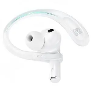 Titanium Alloy Ear Hooks for AirPods Pro 3/2/1, AirPods 4/3, White | Anti-Slip Sport Grip Accessories Compatible with AirPods, Added Anti-Lost Lanyard for Comfortable Secure Fit During Sports Titanium Alloy Ear Hooks for AirPods Pro 3/2/1, AirPods 4/3, White | Anti-Slip Sport Grip Accessories Compatible with AirPods, Added Anti-Lost Lanyard for Comfortable Secure Fit During Sports