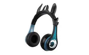 How to Train Your Dragon Bluetooth Headphones for Kids Toothless Headphones How to Train Your Dragon Bluetooth Headphones for Kids Toothless Headphones