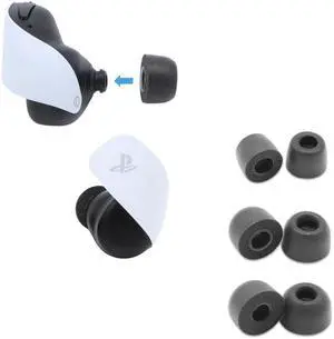 Memory Foam Replacement Ear Tips, Black (S/M/L) (3 Pairs) | For Pulse Explore Wireless Earbuds, Superior Noise Isolation, Ultimate Comfort, Secure Fit for Gaming Memory Foam Replacement Ear Tips, Black (S/M/L) (3 Pairs) | For Pulse Explore Wireless Earbuds, Superior Noise Isolation, Ultimate Comfort, Secure Fit for Gaming