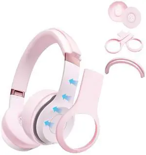 3 in 1 Solo 4 Silicone Case Cover Set for Beats Solo 4 Headphone | Anti-Scratch Ear Pad Cover/Shell Cover/Headband Cover,Solo4 Soft Silicone Protector,Washable Accessories(Pink) 3 in 1 Solo 4 Silicone Case Cover Set for Beats Solo 4 Headphone | Anti-Scratch Ear Pad Cover/Shell Cover/Headband Cover,Solo4 Soft Silicone Protector,Washable Accessories(Pink)
