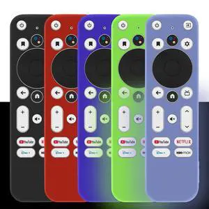 5 Pack Remote Cover Compatible with Onn Android Voice Remote Control, Shockproof Case for Onn TV 4K UHD Stick TV Box 100024646 100026240 Controller, Lightweight Anti-Slip Skin-Friendly 5 Pack Remote Cover Compatible with Onn Android Voice Remote Control, Shockproof Case for Onn TV 4K UHD Stick TV Box 100024646 100026240 Controller, Lightweight Anti-Slip Skin-Friendly