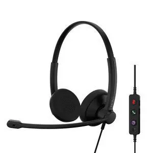 Impact 100 MS Stereo USB-C+A Headset with Microphone, Certified Microsoft Teams, Noise-Cancelling Mic, Lightweight, Call Control, USB Adapter, Soft Earpads, Professional UC Headphones Impact 100 MS Stereo USB-C+A Headset with Microphone, Certified Microsoft Teams, Noise-Cancelling Mic, Lightweight, Call Control, USB Adapter, Soft Earpads, Professional UC Headphones