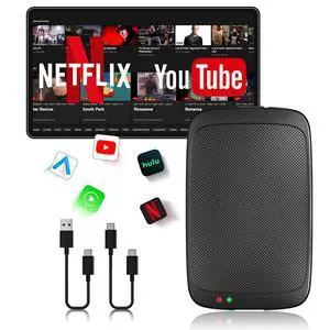 Magic Box 3.0 Support YouTube/Netflix, 2025 Upgraded 4 in 1 Wireless CarPlay Adapter, Smart Netflix carplay Adapter Ai Box, Car Video Box Magic Box 3.0 Support YouTube/Netflix, 2025 Upgraded 4 in 1 Wireless CarPlay Adapter, Smart Netflix carplay Adapter Ai Box, Car Video Box