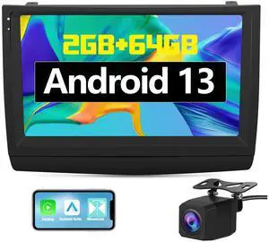 2G+64GB Car Radio Stereo for Toyota Prius 2003-2009 9Inch Android Head Unit Touchscreen with CarPlay Android Auto Bluetooth GPS Navigation with RearCamera (C) (9 in) 2G+64GB Car Radio Stereo for Toyota Prius 2003-2009 9Inch Android Head Unit Touchscreen with CarPlay Android Auto Bluetooth GPS Navigation with RearCamera (C) (9 in)
