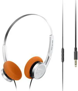 Snowsky Wind 3.5mm ON-Ear Headphones for Recording Gaming with Microphone, 40mm Diaphragms Driver,HiFi Sound (Silver) Snowsky Wind 3.5mm ON-Ear Headphones for Recording Gaming with Microphone, 40mm Diaphragms Driver,HiFi Sound (Silver)