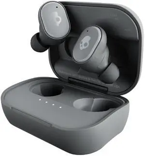 Grind Wireless Earbuds, Bluetooth Headphones, Up to 40 Hours Battery, Noise Isolating Fit, Microphone for iPhone Android, Customizable via Skull-iQ App - Chill Grey Grind Wireless Earbuds, Bluetooth Headphones, Up to 40 Hours Battery, Noise Isolating Fit, Microphone for iPhone Android, Customizable via Skull-iQ App - Chill Grey