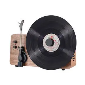 Elegant Vintage Bluetooth Record Player with Built-in Speakers, 3-Speed Turntable, Classic Wood Vinyl Player for Living Room, Bedroom, Home Décor and Gift Giving Elegant Vintage Bluetooth Record Player with Built-in Speakers, 3-Speed Turntable, Classic Wood Vinyl Player for Living Room, Bedroom, Home Décor and Gift Giving