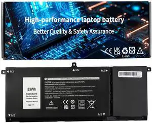 15V H5CKD Battery for Dell Inspiron 7506 7405 7306 7300 7500 | Battery Replacement for 5406 5400 5502 5501 5402 5401 5505 5300 5301 5508 5509 Latitude 3410 3510 Vostro p102f p126g 7T8CD 15V H5CKD Battery for Dell Inspiron 7506 7405 7306 7300 7500 | Battery Replacement for 5406 5400 5502 5501 5402 5401 5505 5300 5301 5508 5509 Latitude 3410 3510 Vostro p102f p126g 7T8CD