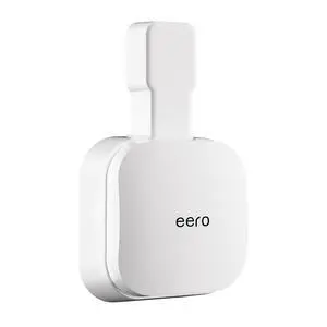 Outlet Wall Mount Holder Compatible with eero Pro 6e/Pro 6 Mesh Wi-Fi System, Built-in Cable Management No Messy Wires, Space-Saving(1 Pack) Outlet Wall Mount Holder Compatible with eero Pro 6e/Pro 6 Mesh Wi-Fi System, Built-in Cable Management No Messy Wires, Space-Saving(1 Pack)