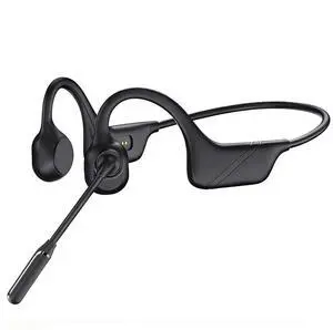 Open-Ear Headphones with Noise-Canceling Mic, Bone Conduction Headphones | AI ENC Noise Cancellation, One-Click Mute, Magnetic Charging, Bluetooth 6.0, Dual Device Connection, for Drivers Learners Open-Ear Headphones with Noise-Canceling Mic, Bone Conduction Headphones | AI ENC Noise Cancellation, One-Click Mute, Magnetic Charging, Bluetooth 6.0, Dual Device Connection, for Drivers Learners