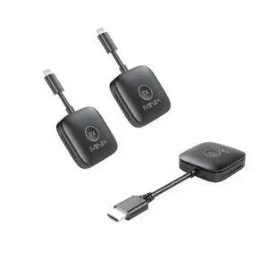 Wireless HDMI Wireless HDMI Transmitter Dual Transmitter 1 Receiver, USB-C HDMI Adapter, Multi-Screen Extension 1080P 60Hz, 164FT/50m, 2.4G/5G WiFi, Plug & Play, for TV/Monitor/Laptop Wireless HDMI Wireless HDMI Transmitter Dual Transmitter 1 Receiver, USB-C HDMI Adapter, Multi-Screen Extension 1080P 60Hz, 164FT/50m, 2.4G/5G WiFi, Plug & Play, for TV/Monitor/Laptop