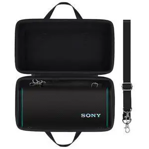 Hard Case for Sony ULT Field 5 Portable Bluetooth Speaker, Black | Smooth Zipper, Soft Handle, Detachable Shoulder Strap, Flexible Carrying Options, Portable Design, Spacious Interior Hard Case for Sony ULT Field 5 Portable Bluetooth Speaker, Black | Smooth Zipper, Soft Handle, Detachable Shoulder Strap, Flexible Carrying Options, Portable Design, Spacious Interior