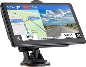GPS Navigator for Car Truck Drivers7 inch Navigation with 2026 Offline Map | Free Maps Updates for RV,Real Voice Guidance, Speed and Red Light Warning, Vehicle GPS Satellite Navigation System GPS Navigator for Car Truck Drivers7 inch Navigation with 2026 Offline Map | Free Maps Updates for RV,Real Voice Guidance, Speed and Red Light Warning, Vehicle GPS Satellite Navigation System