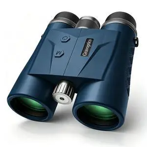 Hunting Binoculars with Rangefinder, 10x42 HD 1968 Yard | 0.15s Fast Ranging, Accuracy ±0.5m, IP65 Waterproof, Included Bino Tripod Adapter, Long Range Laser Rangefinding for Hunter Hunting Binoculars with Rangefinder, 10x42 HD 1968 Yard | 0.15s Fast Ranging, Accuracy ±0.5m, IP65 Waterproof, Included Bino Tripod Adapter, Long Range Laser Rangefinding for Hunter