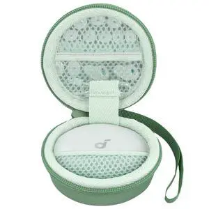 Hard Case for Anker Soundcore Sleep A30/A20 Earbuds,Mint Green | EVA Hard Shell, Mesh Pocket Accessory Storage, Impact Resistant Protection, Travel-Ready Portable, Protective Case Only Hard Case for Anker Soundcore Sleep A30/A20 Earbuds,Mint Green | EVA Hard Shell, Mesh Pocket Accessory Storage, Impact Resistant Protection, Travel-Ready Portable, Protective Case Only