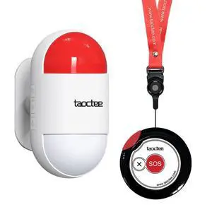 Panic Button Alarm Remote Siren Emergency Alert System for Elderly | Lightweight and Compact Button with Lanyard,Panic Alarm for Security Strobe Siren for House Office Business Shop(Battery/USB) Panic Button Alarm Remote Siren Emergency Alert System for Elderly | Lightweight and Compact Button with Lanyard,Panic Alarm for Security Strobe Siren for House Office Business Shop(Battery/USB)