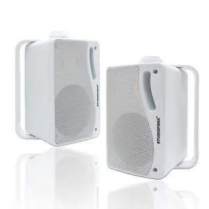 3.5 Inch Outdoor Bluetooth Speakers Waterproof Wired,3 Way 200W Upgrade Premium Wall Mount Speakers,Ideal use in Patio,Deck, Indoor OutdoorWhite 3.5 Inch Outdoor Bluetooth Speakers Waterproof Wired,3 Way 200W Upgrade Premium Wall Mount Speakers,Ideal use in Patio,Deck, Indoor OutdoorWhite