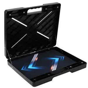 Magnetic Laptop Stand-Mobile Workstation Hold Up to 45 Pounds | Portable Shelf for HVAC, Trucks, Walls, Poles Gift for Tech Lovers Father Man Magnetic Laptop Stand-Mobile Workstation Hold Up to 45 Pounds | Portable Shelf for HVAC, Trucks, Walls, Poles Gift for Tech Lovers Father Man