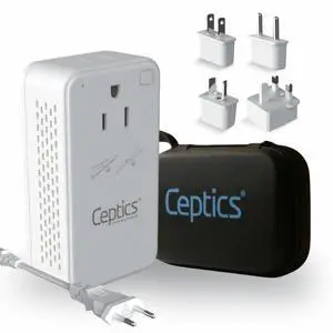 220V to 110V Voltage Converter, 200W, USB-A & USB-C, Type C Cord | Includes Type A/G/I/E/F plug adapters. 2 AC outlets for curling irons, straighteners, chargers & worldwide travel 220V to 110V Voltage Converter, 200W, USB-A & USB-C, Type C Cord | Includes Type A/G/I/E/F plug adapters. 2 AC outlets for curling irons, straighteners, chargers & worldwide travel