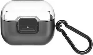 Galaxy Buds 3/Buds 3 Pro Clip Case with Carabiner, Hard Shell Earbud Protection, Secure Snap Closure, Clips to Bag, Belt Loop, US Version, GP-FPR630HICBW, Transparent Galaxy Buds 3/Buds 3 Pro Clip Case with Carabiner, Hard Shell Earbud Protection, Secure Snap Closure, Clips to Bag, Belt Loop, US Version, GP-FPR630HICBW, Transparent