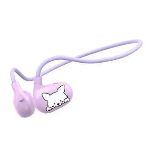 Kids Headphones, LK15 Open Ear Bluetooth Headphones with Air Conduction | Ultra-Light, 85dB Volume Limiting Wireless Headphone for Children Teens Boys Girls (Purple) Kids Headphones, LK15 Open Ear Bluetooth Headphones with Air Conduction | Ultra-Light, 85dB Volume Limiting Wireless Headphone for Children Teens Boys Girls (Purple)