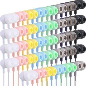 20 Pack Earbuds Bulk 3.5 mm in-Ear Earphones Wired Earphones Without Mic Headphones for Adults Gifts(Multicolor) 20 Pack Earbuds Bulk 3.5 mm in-Ear Earphones Wired Earphones Without Mic Headphones for Adults Gifts(Multicolor)