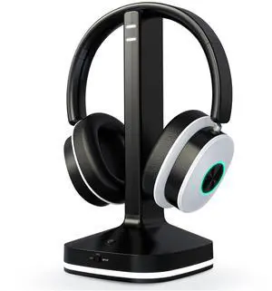 Wireless Headphones for TV Watching, TV Headphones Wireless for Seniors with Transmitter Charging Base, Over Ear Headset with 3 Audio Modes, No Audio Delay Blutooth 5.4, Gifts for Parents, Black&White Wireless Headphones for TV Watching, TV Headphones Wireless for Seniors with Transmitter Charging Base, Over Ear Headset with 3 Audio Modes, No Audio Delay Blutooth 5.4, Gifts for Parents, Black&White