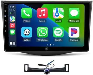 Car Radio Stereo for Toyota RAV4 2006-2011, Wireless CarPlay Android Auto 9 Inch Linux Touch Screen Navigation Head Unit Bluetooth FM/AM Car Radio Stereo for Toyota RAV4 2006-2011, Wireless CarPlay Android Auto 9 Inch Linux Touch Screen Navigation Head Unit Bluetooth FM/AM