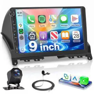 4G+64G Car Radio for Mercedes Benz C-Class C180/C200/C230/C250/C300/C350/W204/S204 2006-2011, with Knob Wireless Carplay Android auto, 9" Incell Touchscreen Radio, GPS 5GWiFi FM SWC 4G+64G Car Radio for Mercedes Benz C-Class C180/C200/C230/C250/C300/C350/W204/S204 2006-2011, with Knob Wireless Carplay Android auto, 9" Incell Touchscreen Radio, GPS 5GWiFi FM SWC