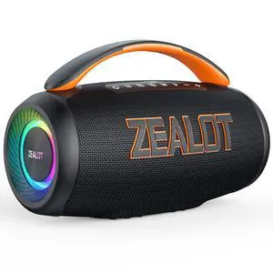 Portable Bluetooth Speaker, 80W Peak Waterproof Loud Booming Sound Speakers, Dual Pairing, XBass, 20H Playtime, Outdoor Speaker with Handle for Camping, Beach, Party, Backyard(Black) Portable Bluetooth Speaker, 80W Peak Waterproof Loud Booming Sound Speakers, Dual Pairing, XBass, 20H Playtime, Outdoor Speaker with Handle for Camping, Beach, Party, Backyard(Black)